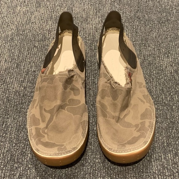 Columbia Men's Vented 1/2 Open Back Casual Shoe Grey/Green US Size 12 (EUC) - Picture 1 of 5